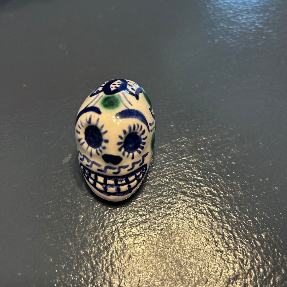 Calaveras Decorated Skull